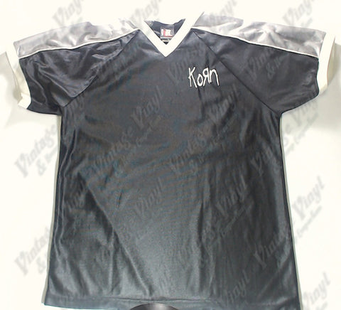 Korn - Silver Shouldered Black Jersey