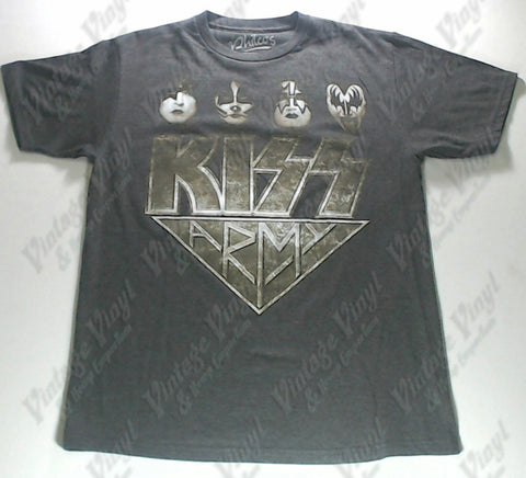 Kiss - Kiss Army Grey Shirt