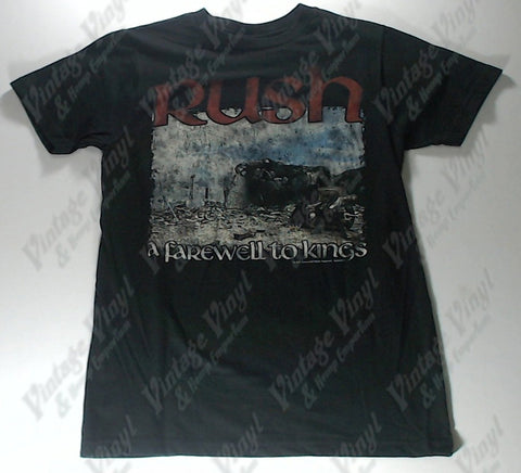 Rush - A Farewell To Kings Distressed Print Shirt