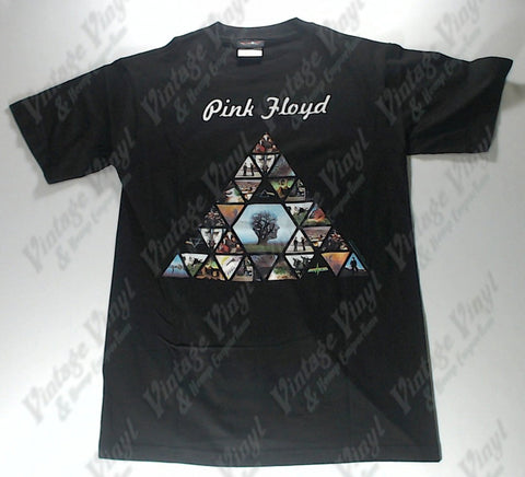 Pink Floyd - Album Covers In Triangles Shirt