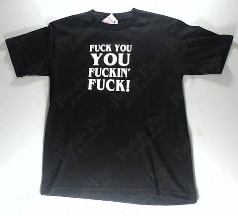 F**k You, You F**king F**k! - Black Novelty Shirt