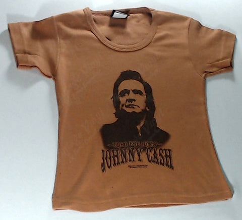 Cash, Johnny - The Legendary… Brown Girls Youth Shirt