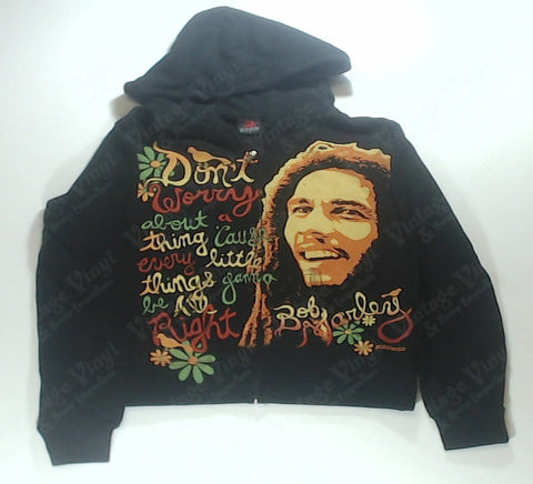 Marley, Bob - Dont Worry, Everything'll Be Alright Womens Zip-Up Hoodie
