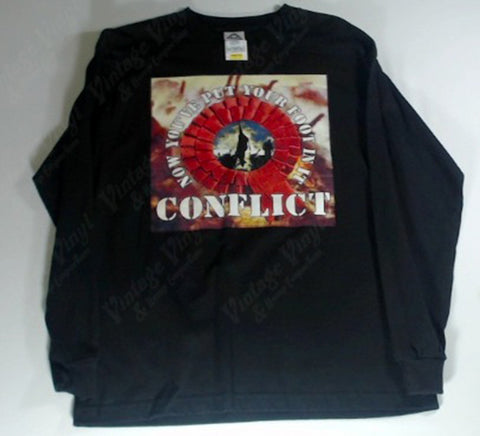Conflict - Now You've Put Your Foot in It Long Sleeve Shirt