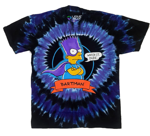 Simpsons, The - Bartman Liquid Blue Shirt