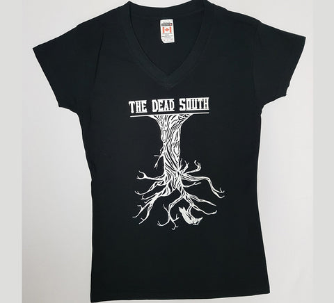 Dead South, The - Tree Roots Black Girlie Shirt