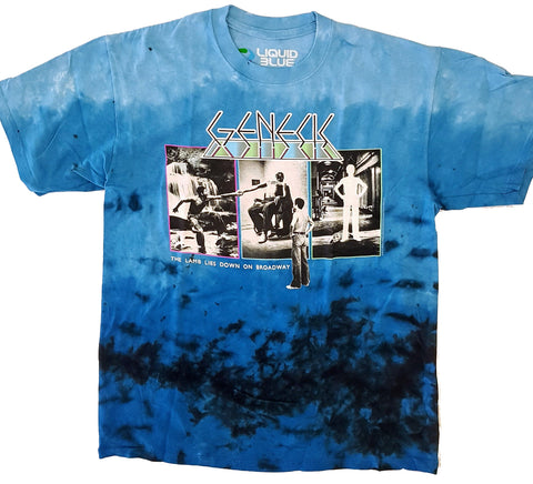 Genesis - The Lamb Lies Down on Broadway Liquid Blue Shirt