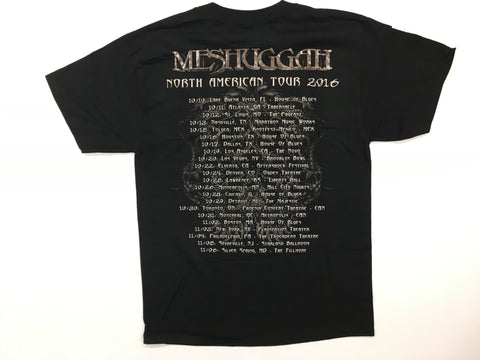Meshuggah - The Violent Sleep of Reason 2016 Tour Shirt