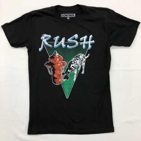 Rush - Signals European Tour Black Shirt