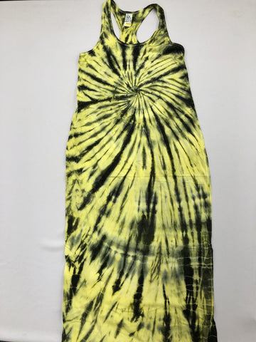 Tie Dye Maxi Dress: Size Small