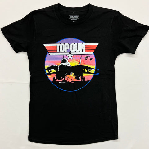 Top Gun - Logo Black Shirt