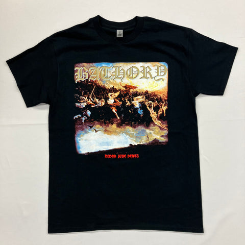 Bathory - Blood Fire Death Black Shirt