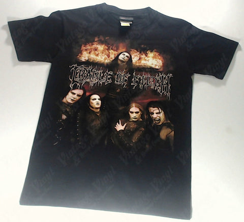 Cradle Of Filth - Crucified Burning Cross Shirt