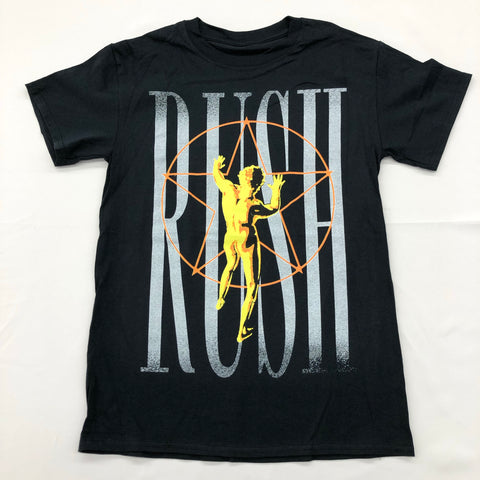Rush - Large Letters Yellow Star Man Shirt