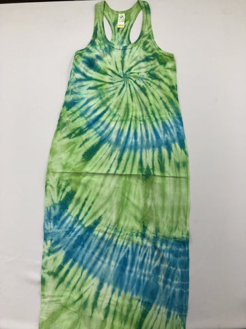 Tie Dye Maxi Dress: Size Small