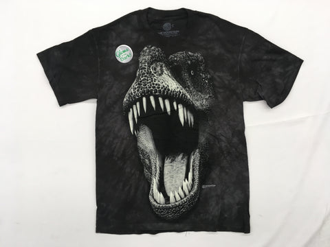 Dinosaurs- T-Rex Glow Mountain T-Shirt