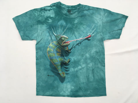 Reptiles- Climbing Chameleon Mountain Shirt