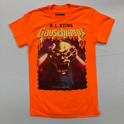 Goosebumps - Mask Orange Novelty Shirt