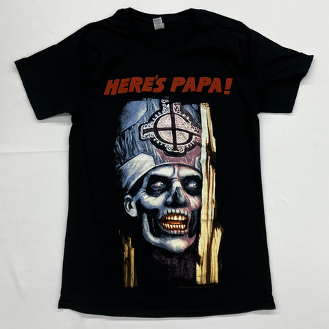 Ghost - Here's Papa Black Shirt