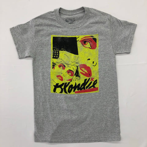 Blondie - Yellow Portrait Grey Shirt