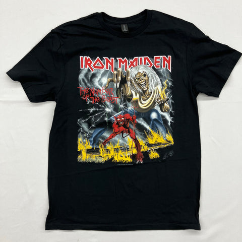 Iron Maiden - Number Of The Beast Album Cover Shirt