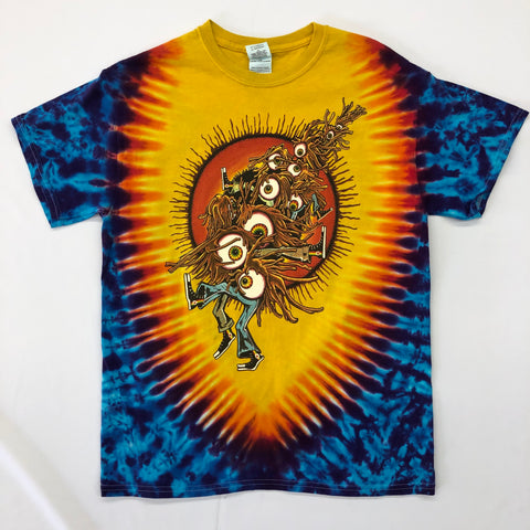 Tie Dye T-Shirt w/ Artwork: Dreaded Eyes