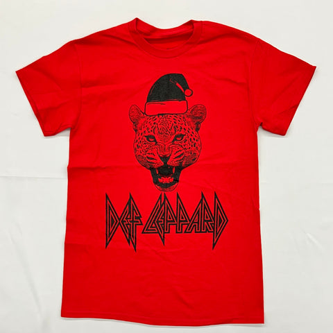 Def Leppard - Holiday Hat Red Shirt