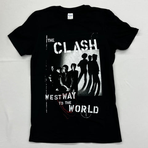 Clash, The - West Way to the World Black Shirt