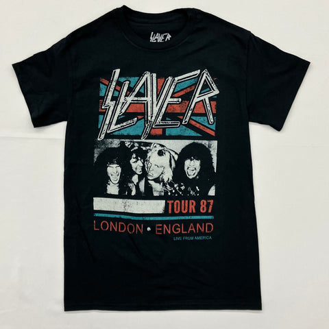Slayer - London 87 Black Shirt