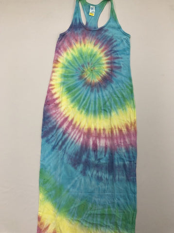 Tie Dye Maxi Dress: Size X-Small