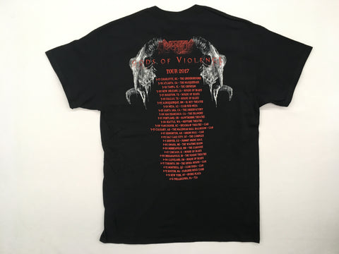 Kreator - Gods of Violence Tour 2017 Shirt