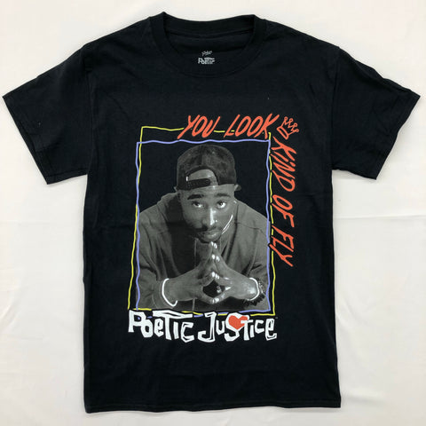 Tupac - Poetic Justice Look Fly Black Shirt