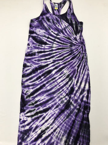 Tie Dye Maxi Dress: Size Large