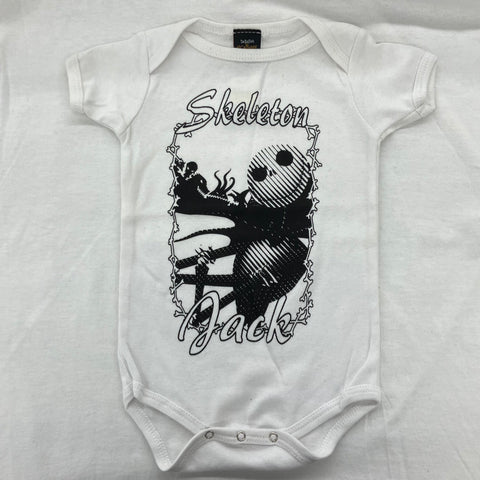 Nightmare Before Christmas, The - Skeleton Jack Baby Onesie