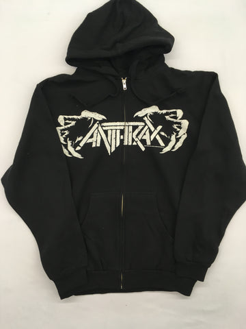 Anthrax- Hands Zip-Up Hoodie