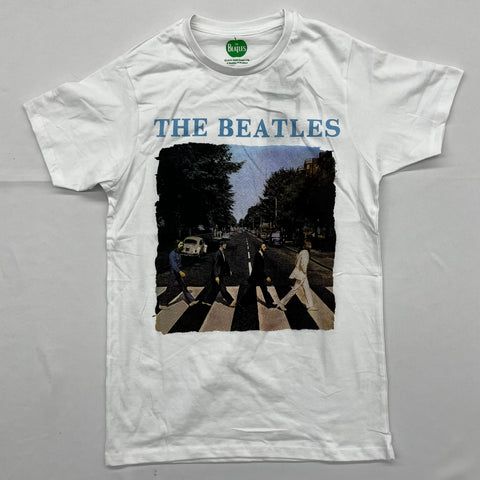 Beatles, The - Abbey Road With Name White Shirt