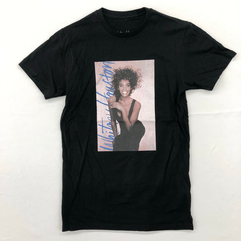 Houston, Whitney - Blue Signature Black Shirt
