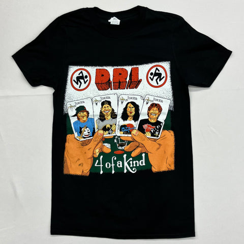 D.R.I. - 4 of a Kind Black Shirt