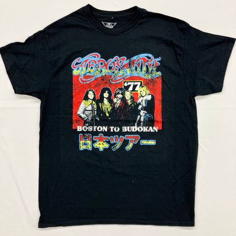 Aerosmith - Boston to Budokan Black Shirt
