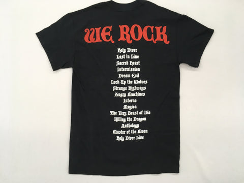Dio - We Rock (with back print) Shirt