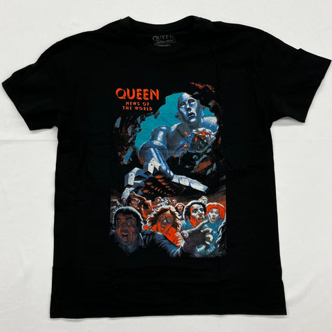 Queen - News of the World Black Shirt