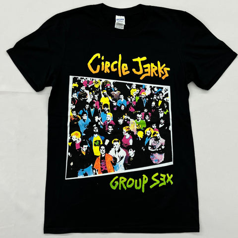 Circle Jerks - Group Sex Black Shirt