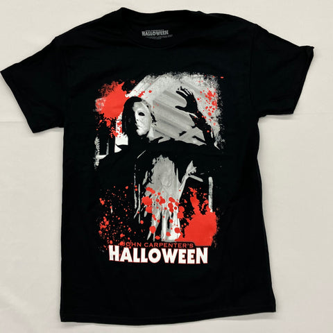 Halloween - Bloody Michael Black Shirt