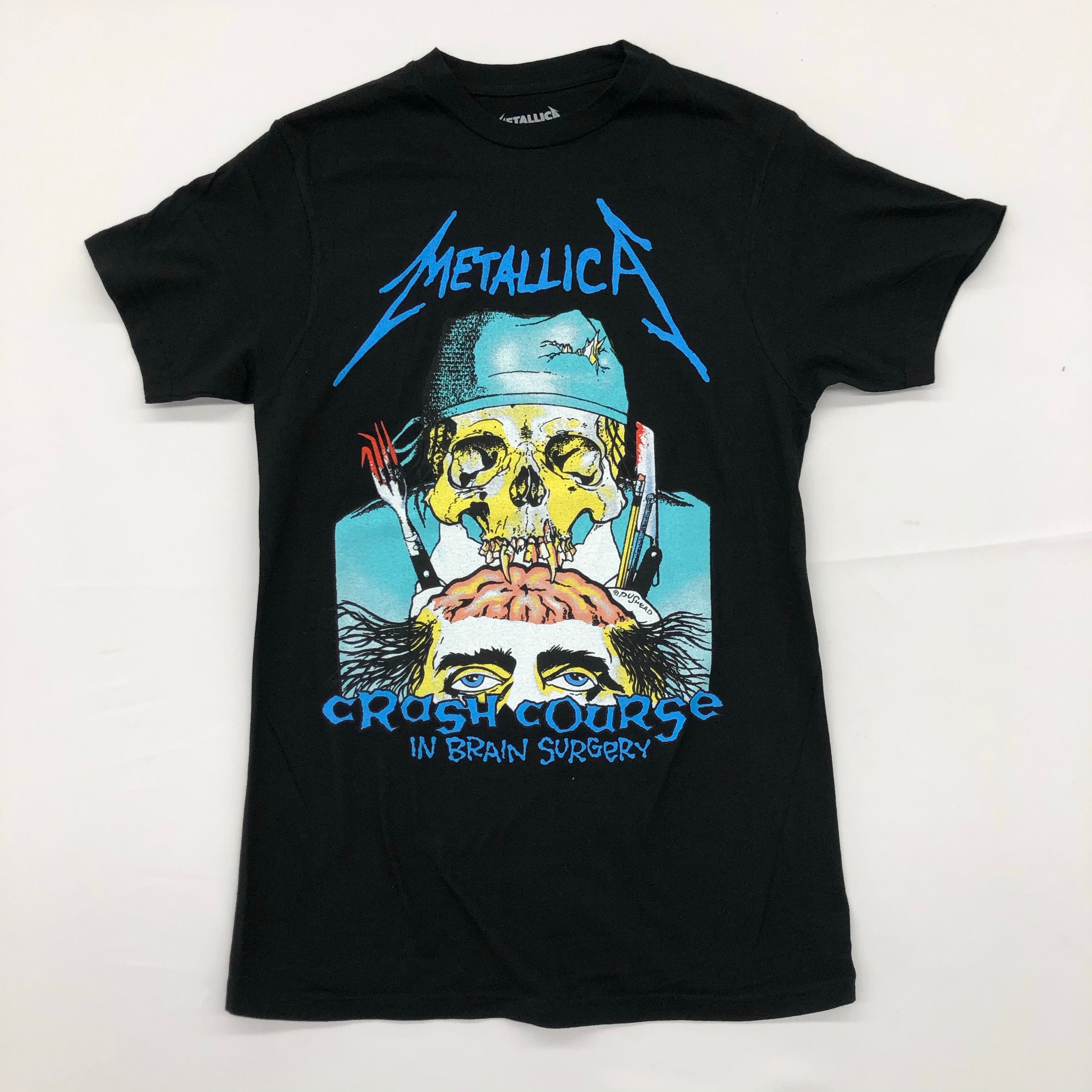 Metallica Crash Course In Brain Surgery All-Over White Metallica Crash Course In Brain Surgery All-Over White