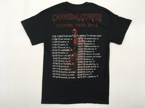 Cannibal Corpse - Skeletal Tour 2016 Shirt