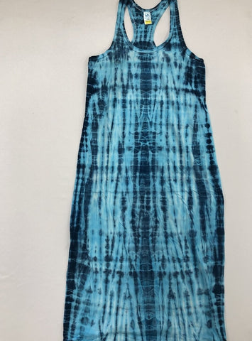 Tie Dye Maxi Dress: Size Medium