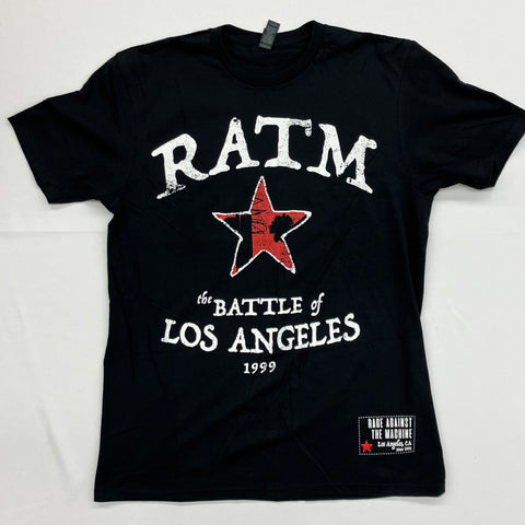 Rage Against The Machine - Battle of LA Black Shirt