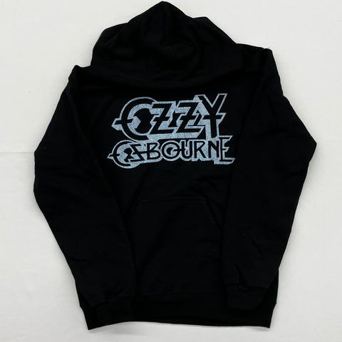 Ozzy - Silver Logo Pullover Hoodie
