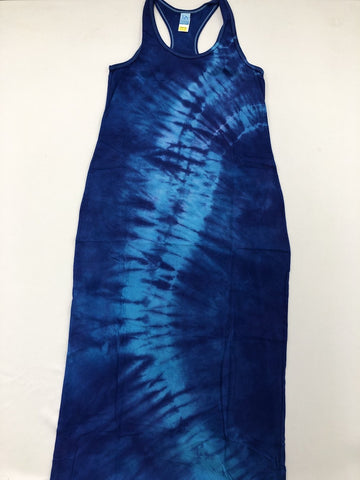 Tie Dye Maxi Dress: Size Small