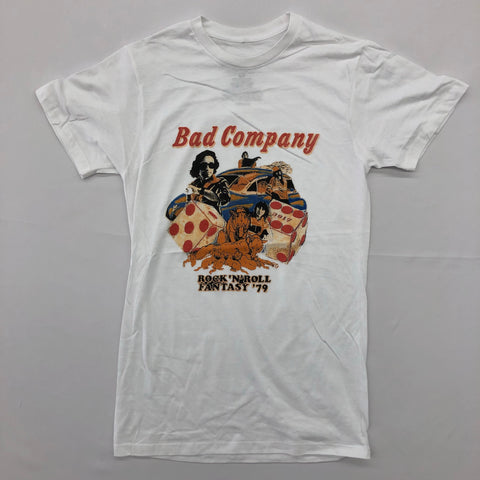Bad Company - Rock N Roll Fantasy '79 White Shirt